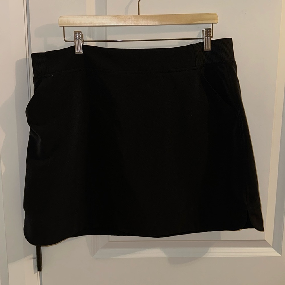 Skirt with shorts underneath